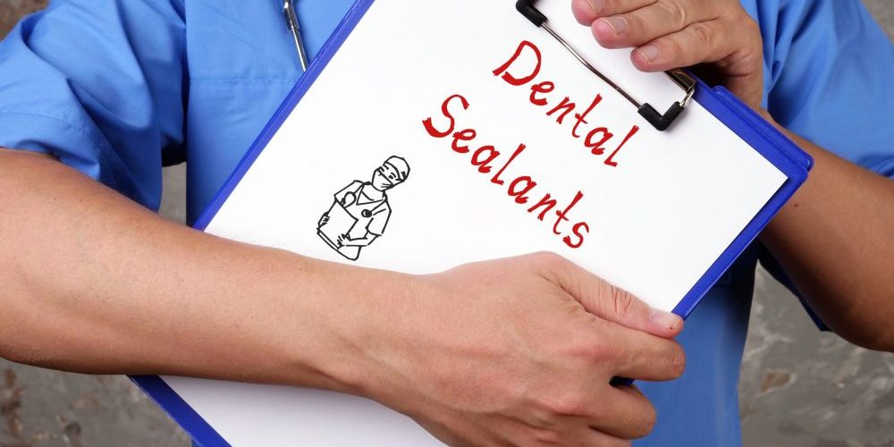 Medical,Concept,About,Dental,Sealants,With,Phrase,On,The,Piece dental sealants taylorsville
