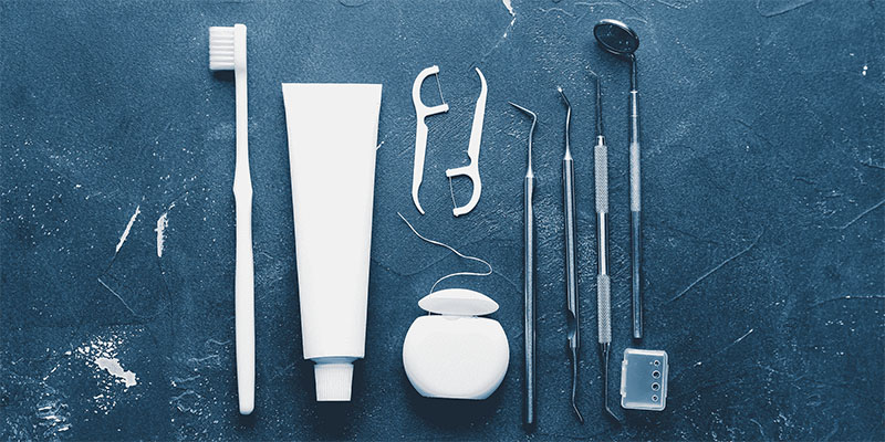 Dental Cleanings in Taylorsville: Fresh Breath Begins Here — toothbrush, floss and dental tools